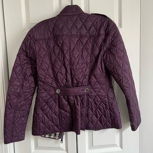 Burberry Quilted Womens Jacket Size Small